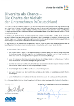 Charta der Vielfalt